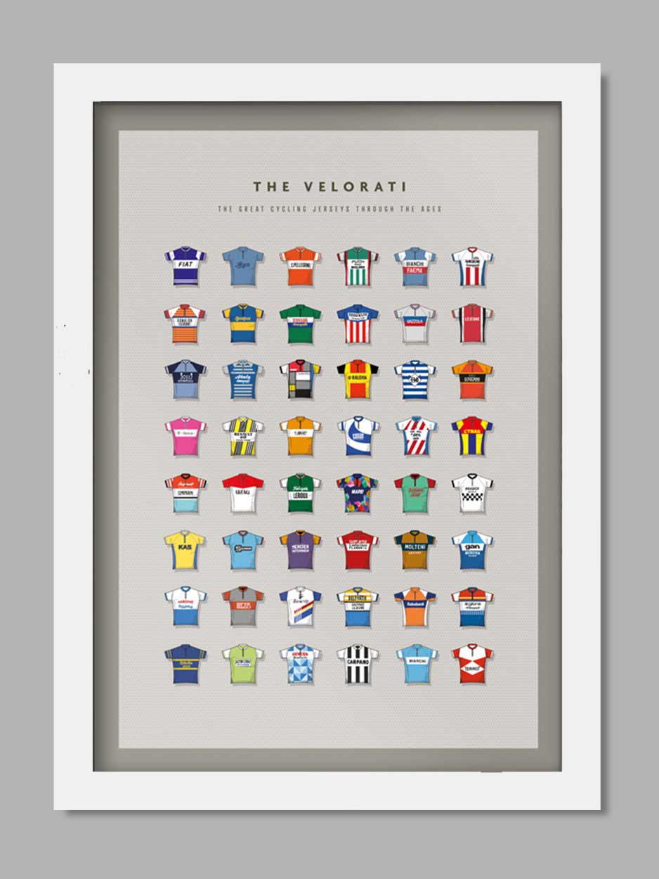 The Velorati - Cycling Print