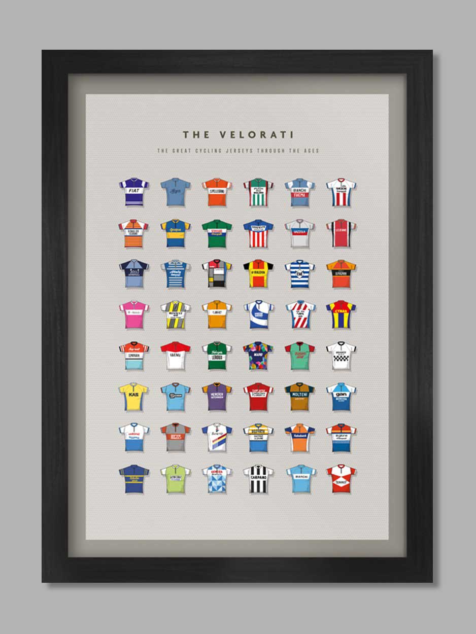 The Velorati - Cycling Print