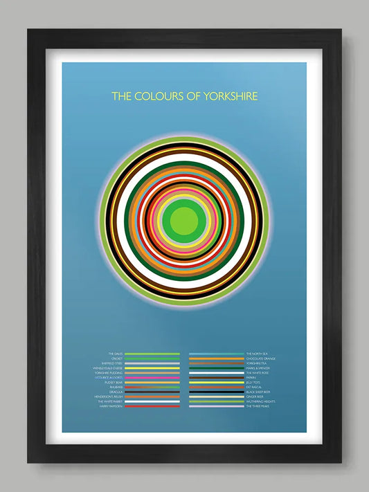 The Colours of Yorkshire - Poster Print