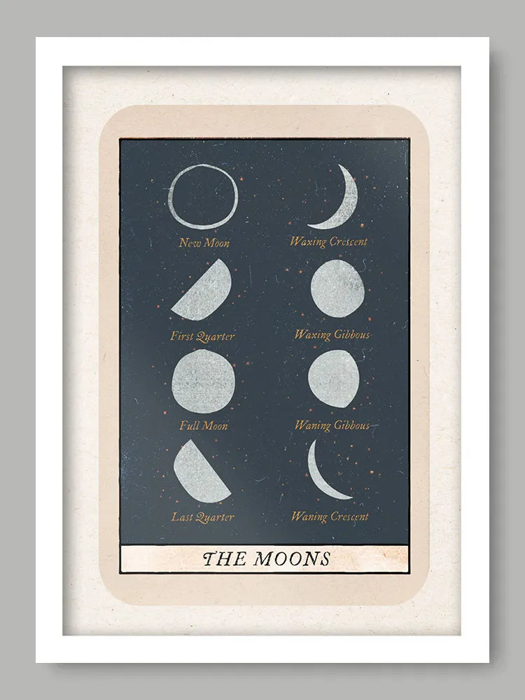 The Moons Print
