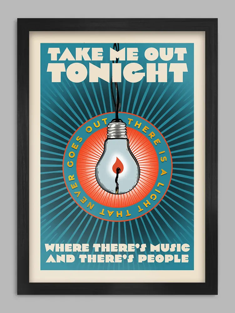 There is a Light - Music Print