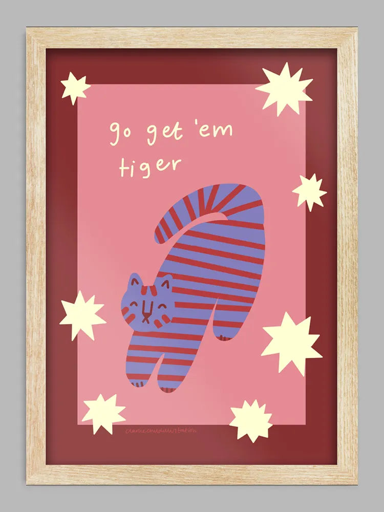 Go Get'em Tiger Print