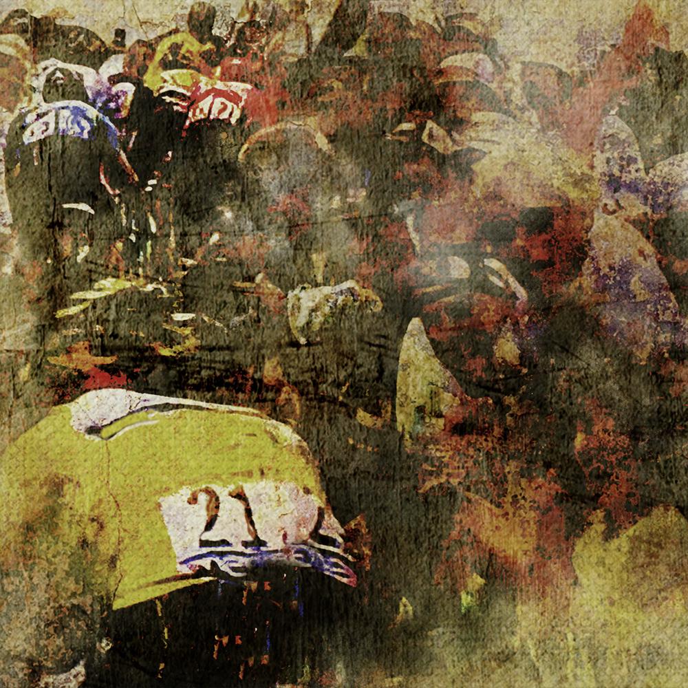 Tour de France, The Ascent of the Tourmalet - Cycling Print
