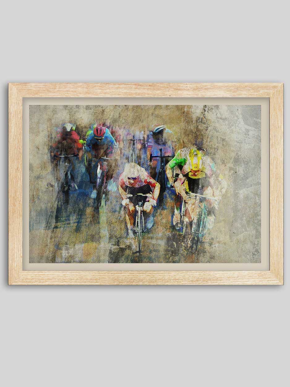 Tour de France - The Sprint Cycling Print