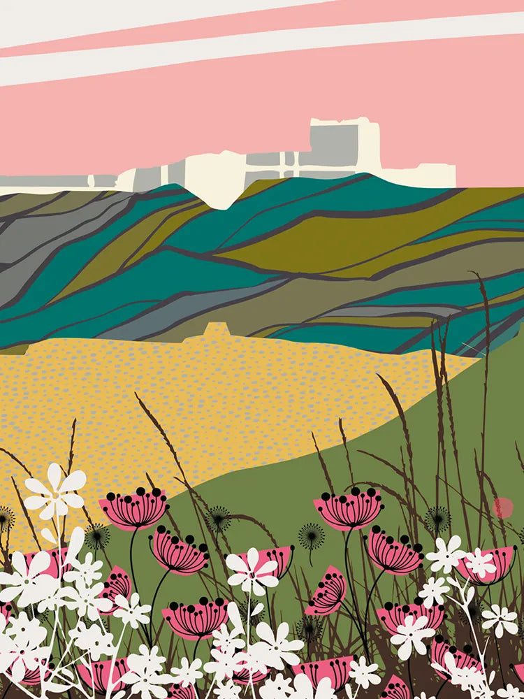 Tynemouth Priory & Castle - Poster Print