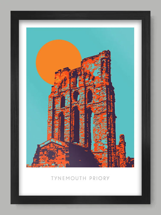 Tynemouth Priory - Poster Print