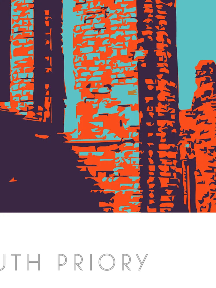 Tynemouth Priory - Poster Print