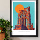 Tynemouth Priory - Poster Print