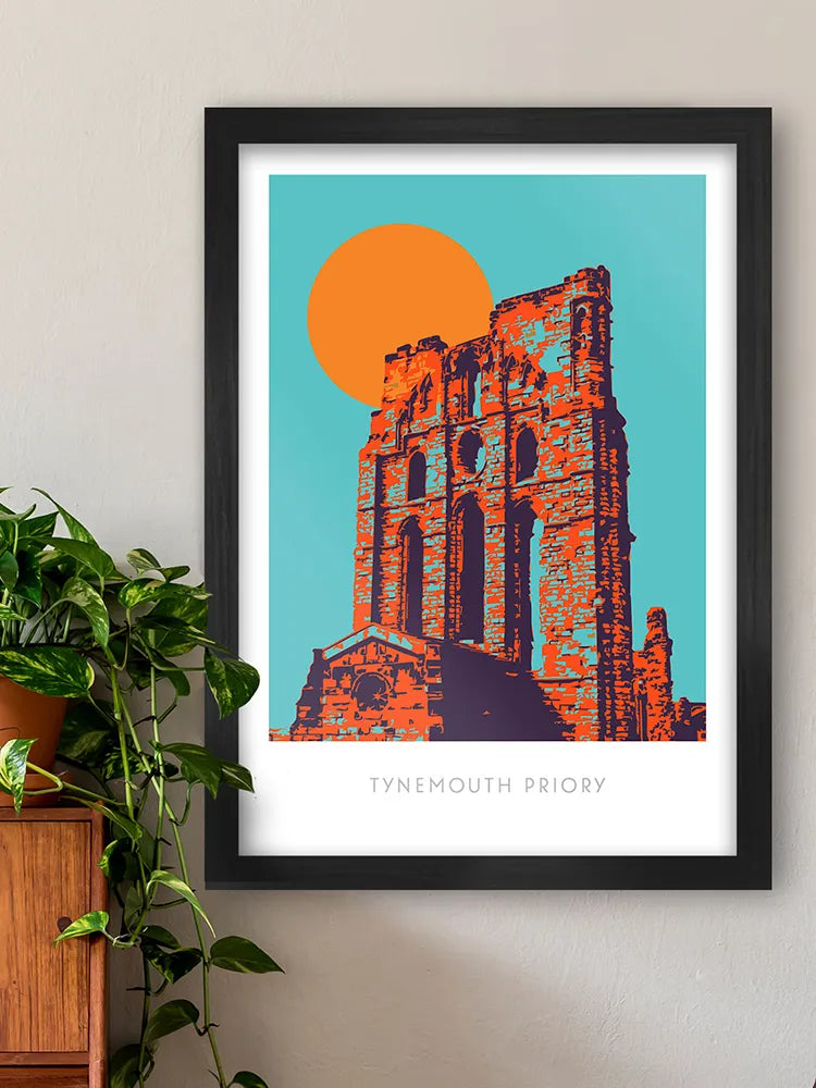 Tynemouth Priory - Poster Print
