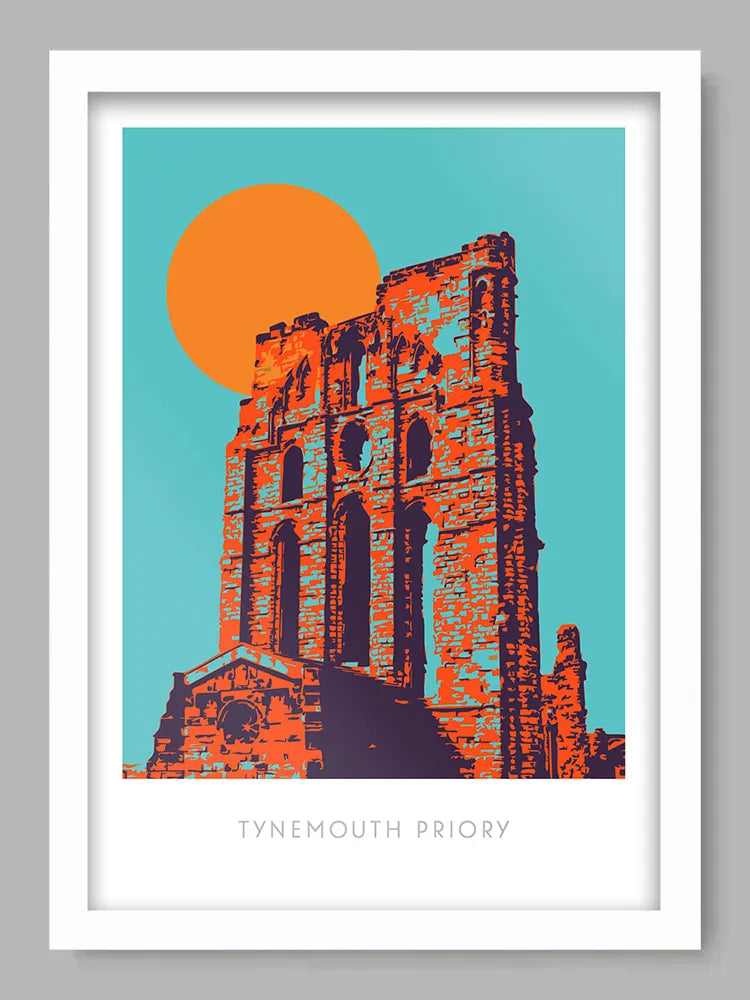Tynemouth Priory - Poster Print