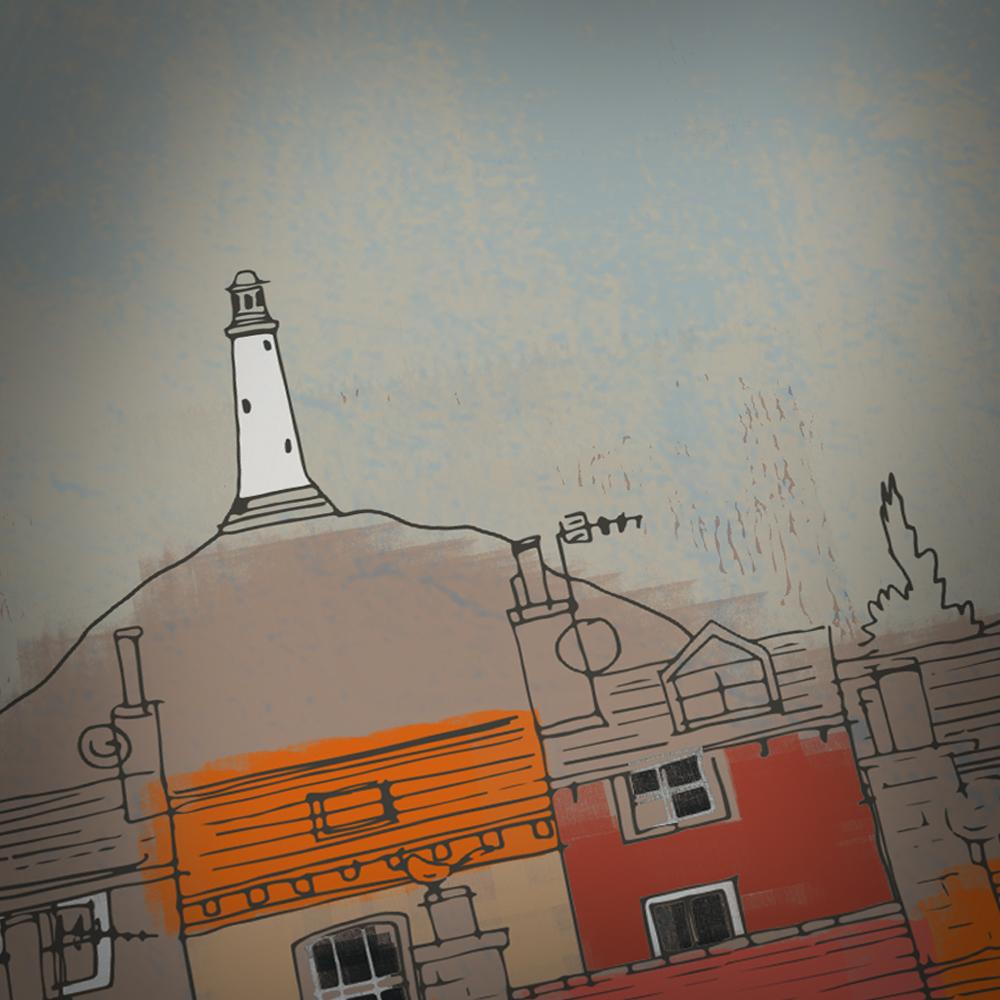 Ulverston Street Scene Print