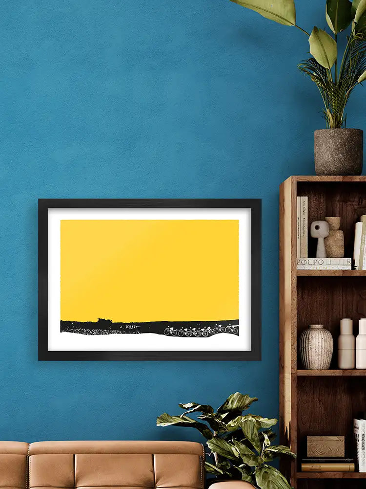 Up and Over - Cycling Print