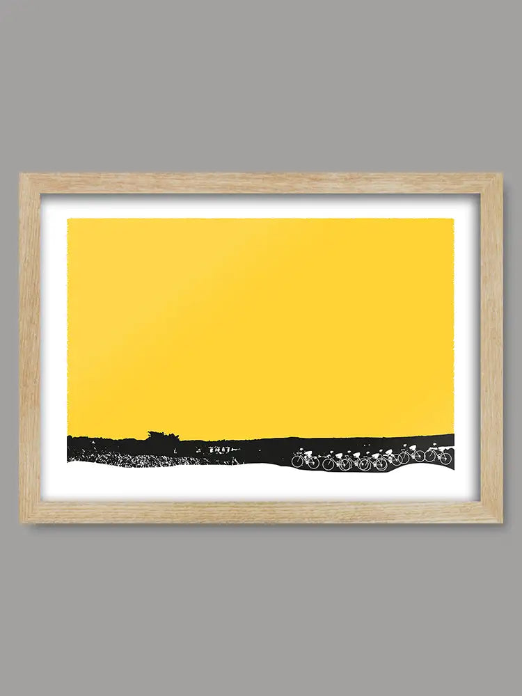 Up and Over - Cycling Print