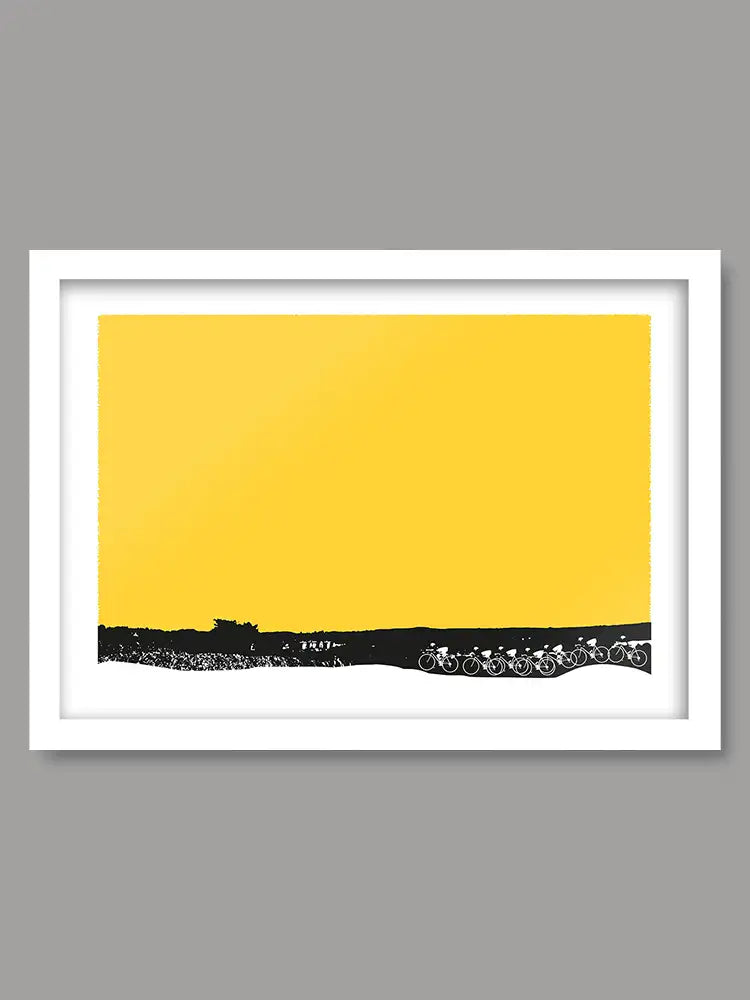 Up and Over - Cycling Print