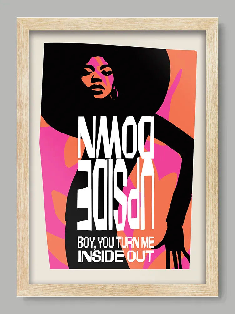 Upside Down - Music Print
