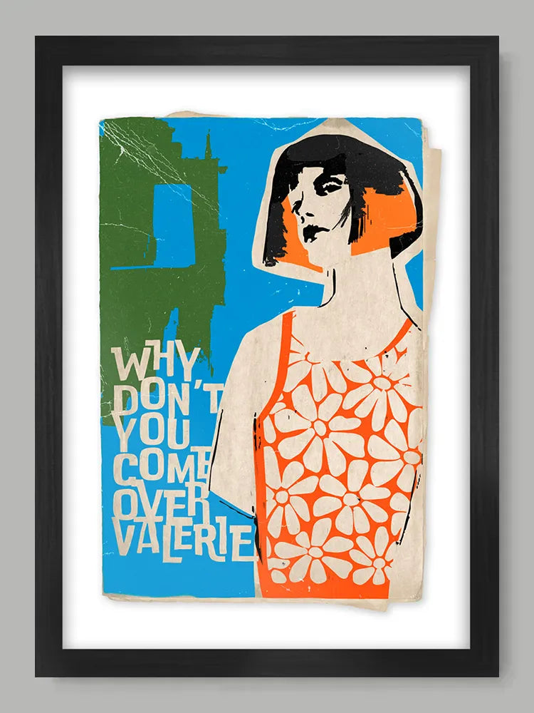 Valerie - Music Poster print