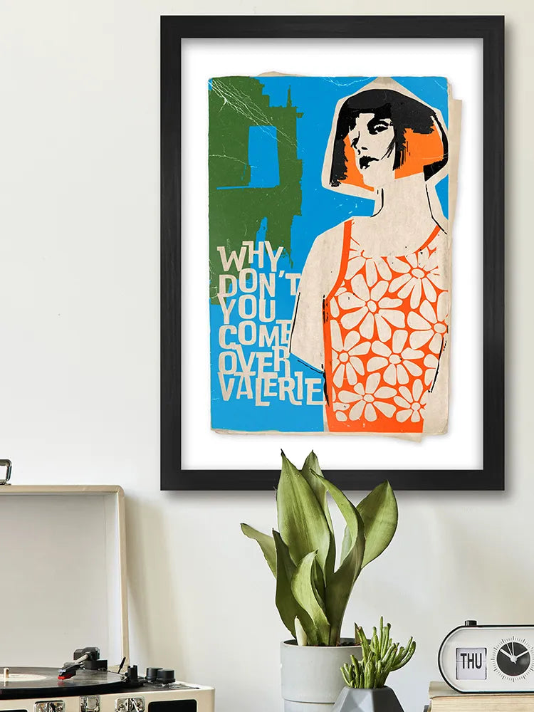 Valerie - Music Poster print