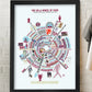 Villa Wheel of Fame Poster Print