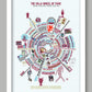 Villa Wheel of Fame Poster Print
