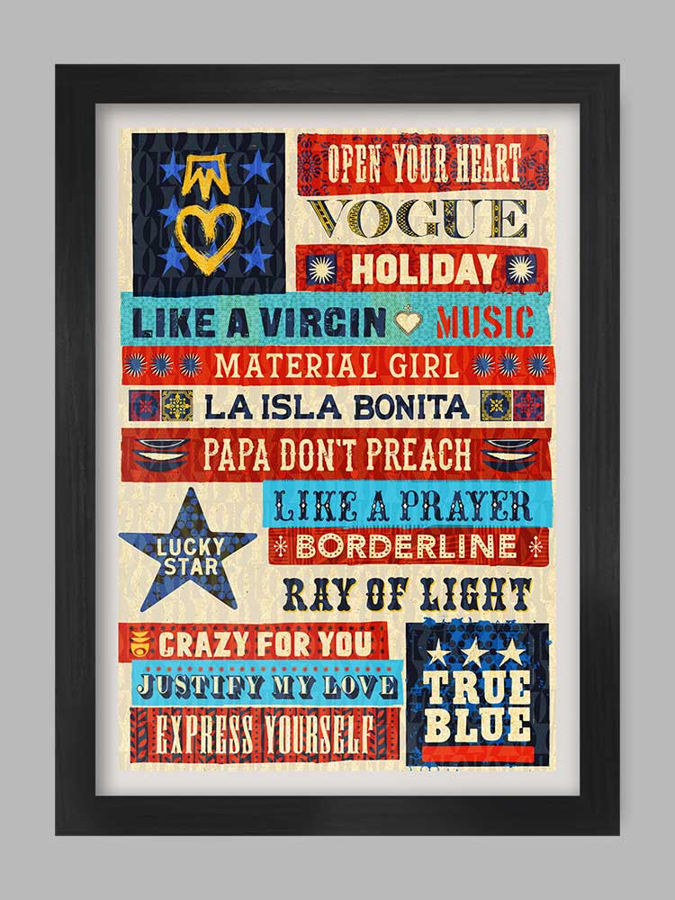 Viva Madonna - Music Print