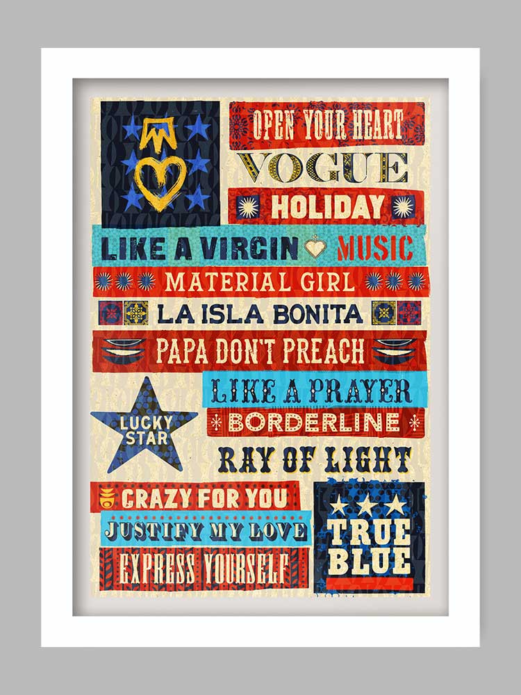 Viva Madonna - Music Print