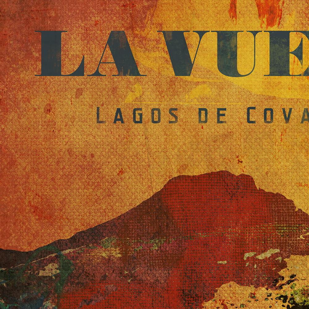 Vuelta a Espana, Lagos de Covadonga - Cycling Print