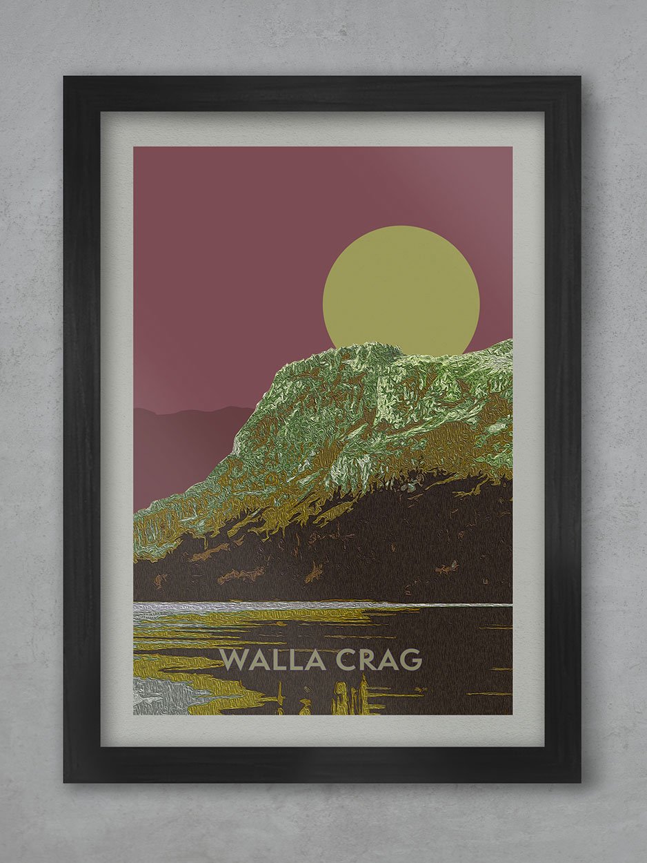 Walla Crag Sunset - Lake District Print