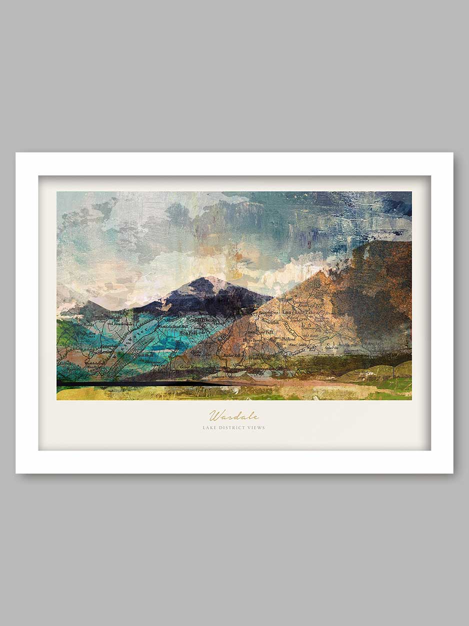 Wasdale - Lake District Views Print