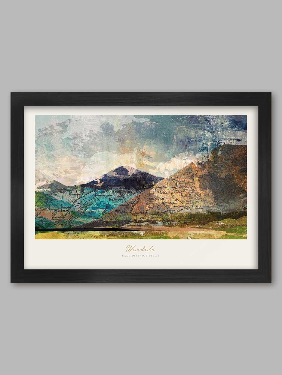 Wasdale - Lake District Views Print