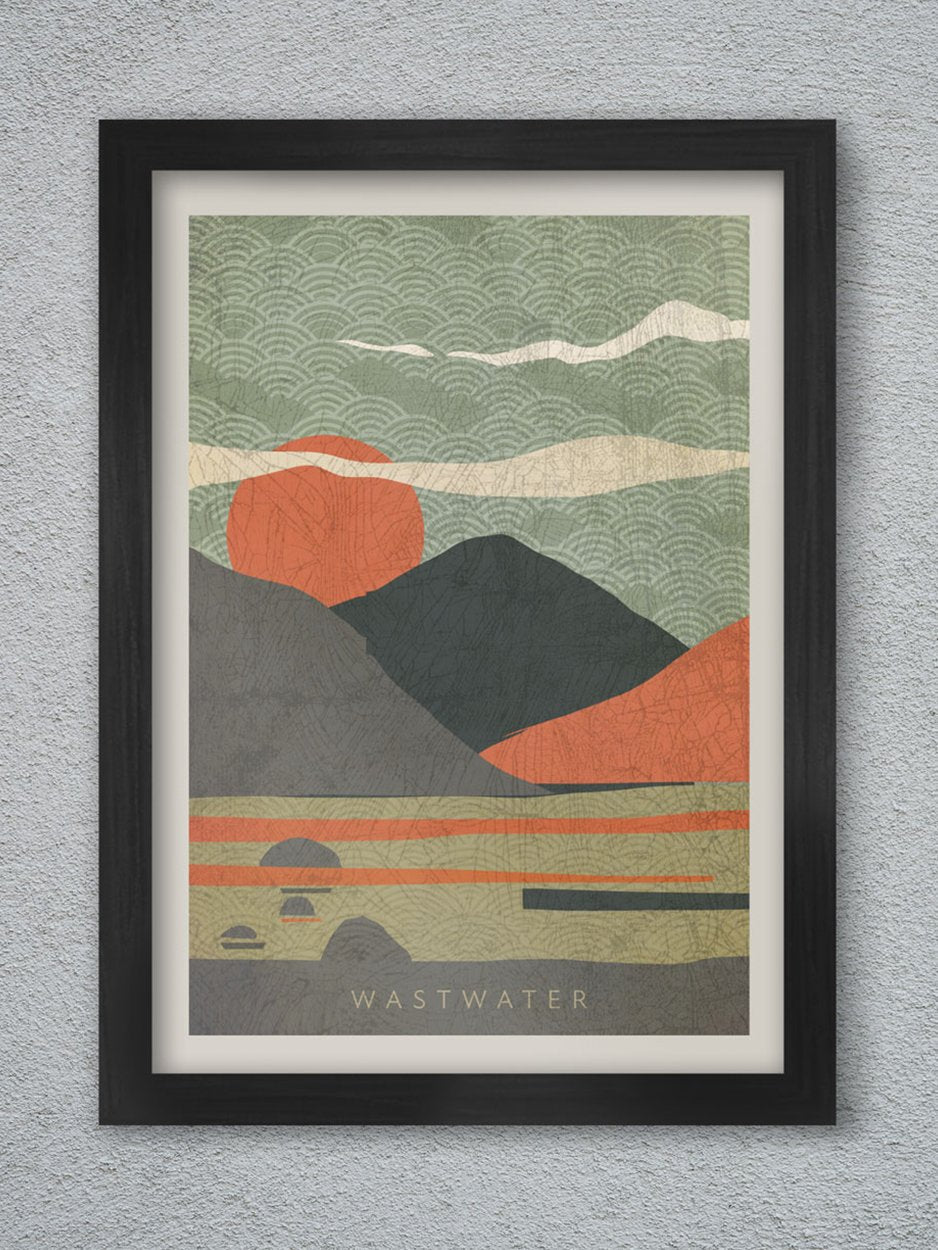 Wastwater The Lake Print