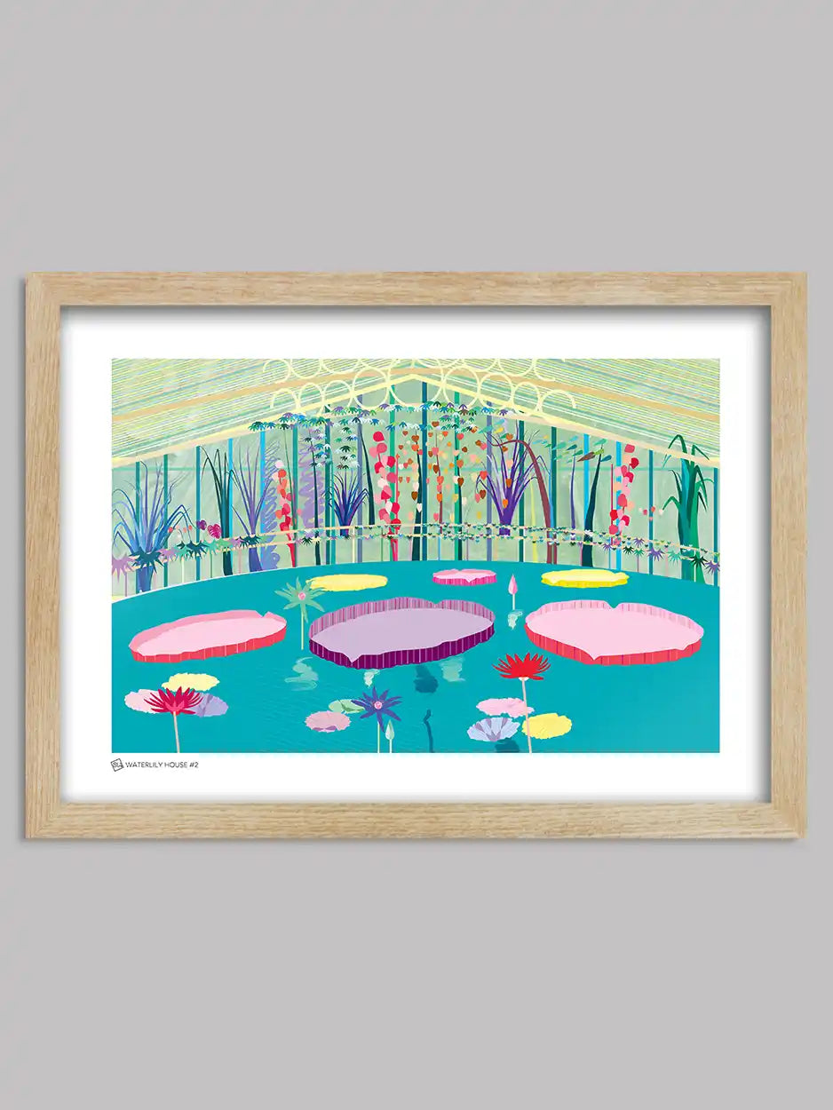 Waterlily House Print