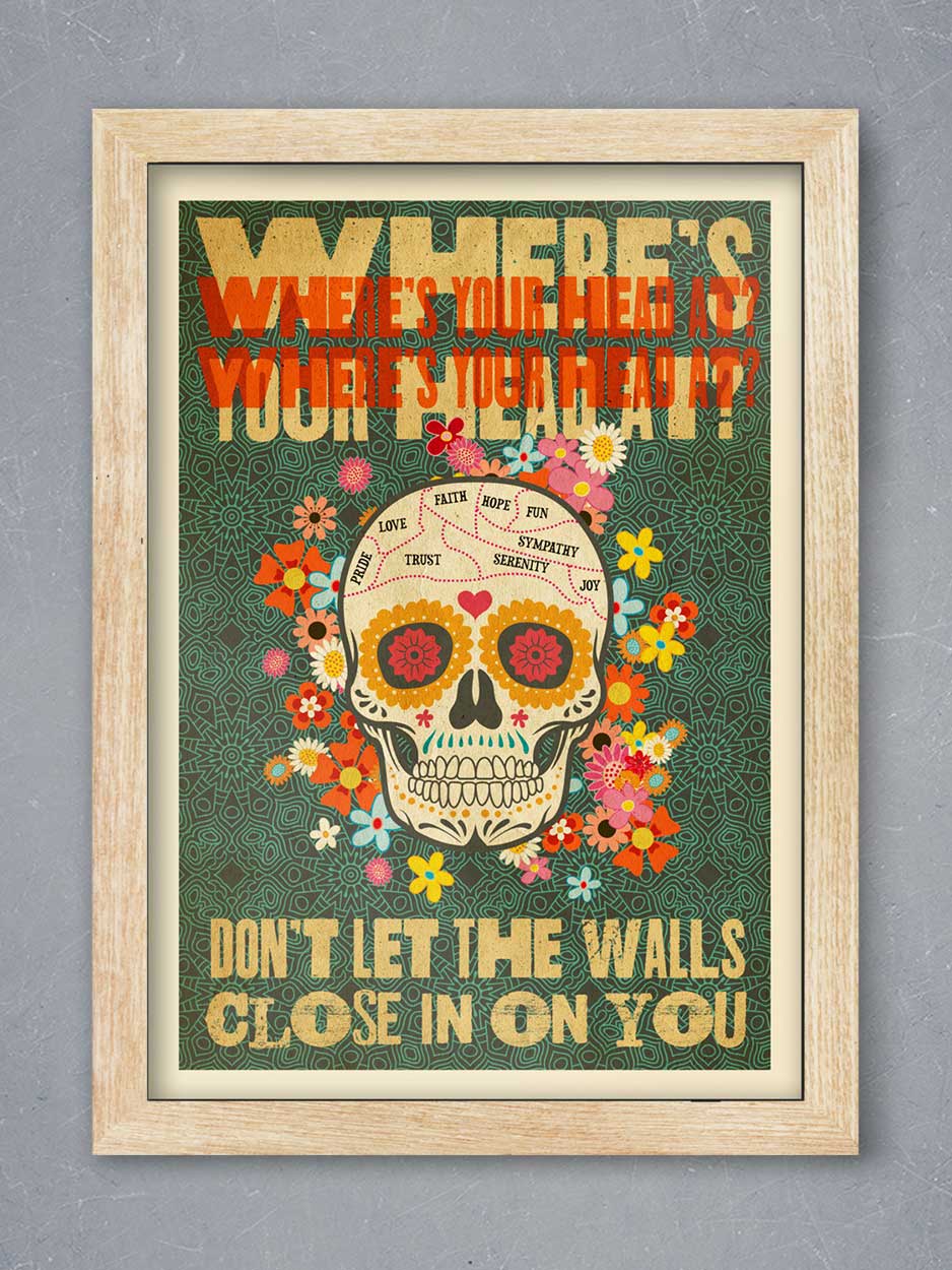 Where's Your Head At? - Music Print