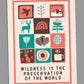 wildness fridge magnet