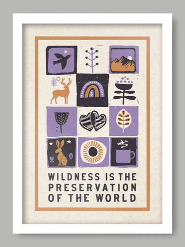 Wildness  - Nature Poster Print
