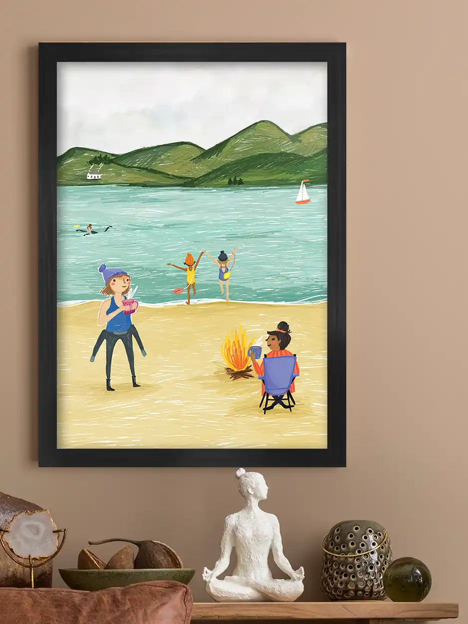 Swim Day Print