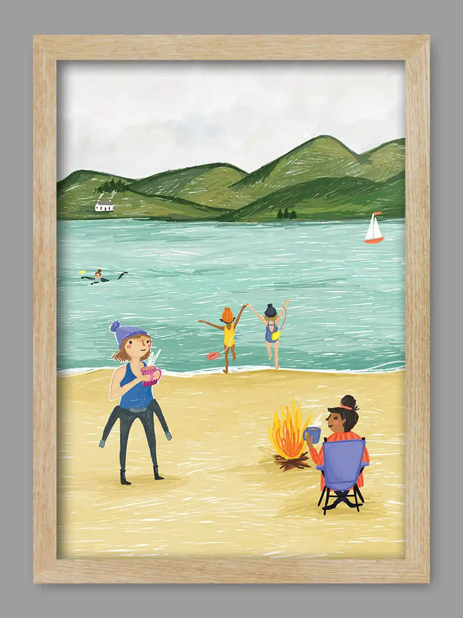Swim Day Print