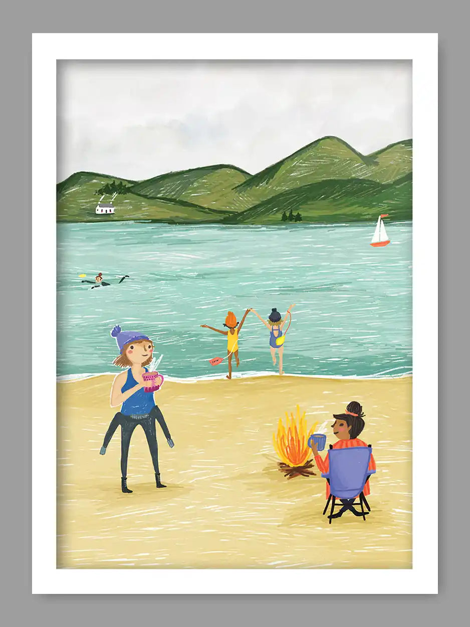 Swim Day Print