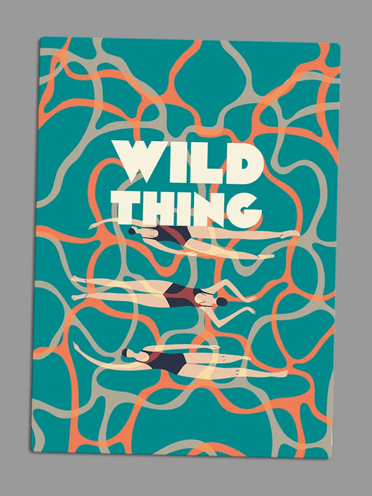 wild thing fridge magnet