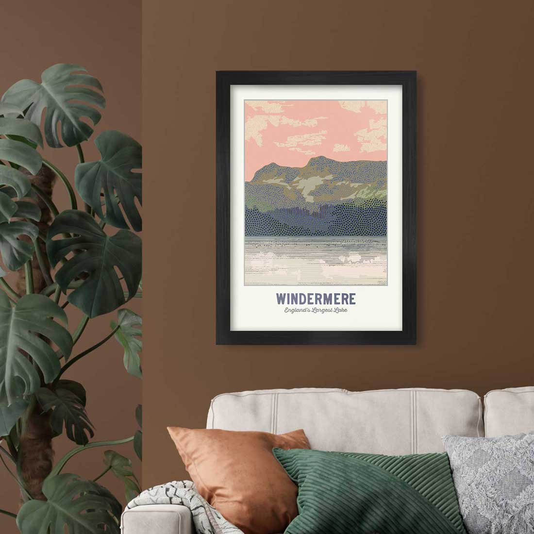 Windermere - England's Largest Lake - Lake District Print