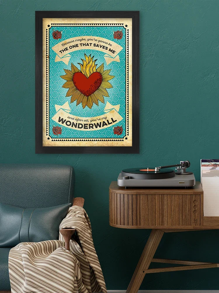 Wonderwall - Music Print