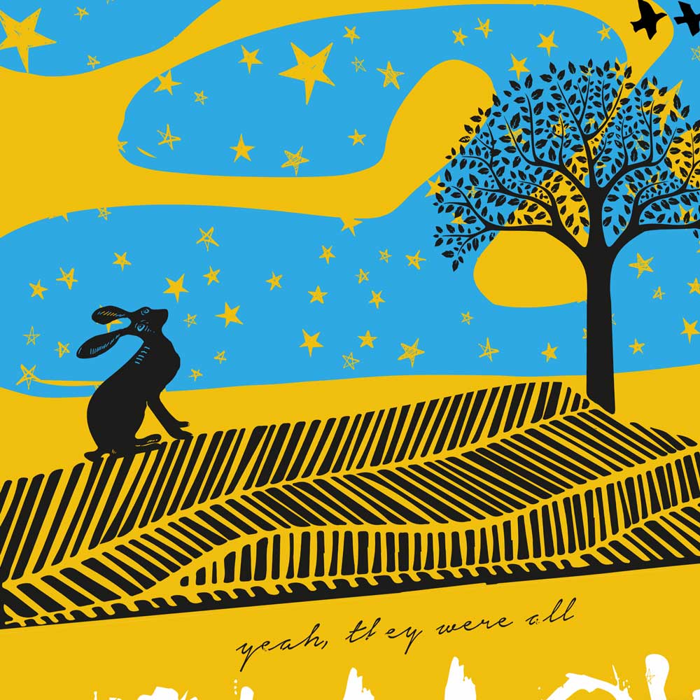 Yellow - Music Print