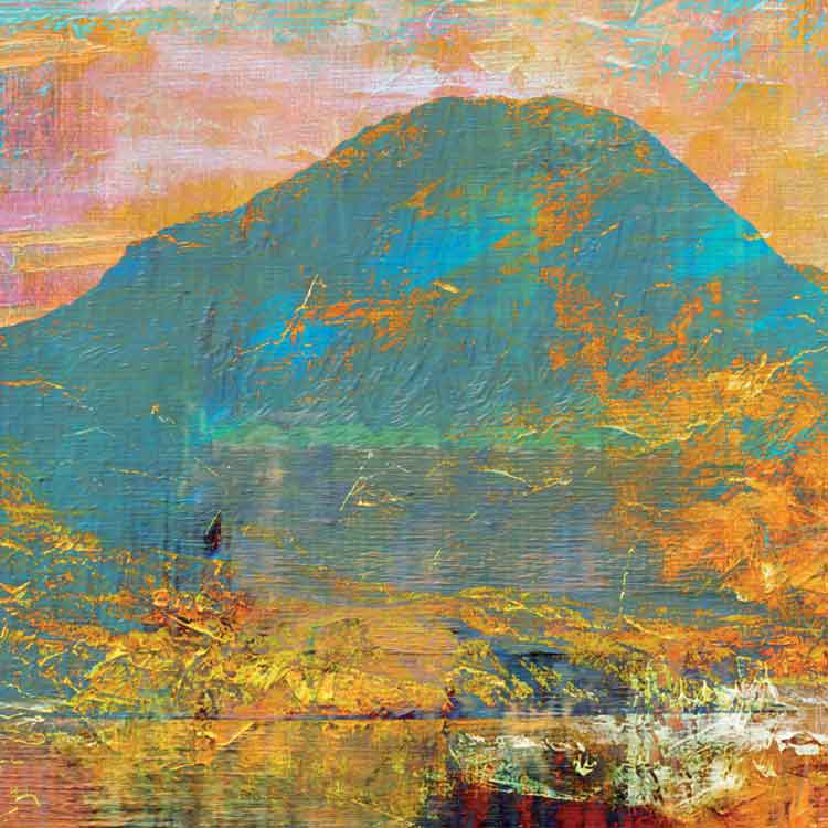 Yewbarrow Abstract - Lake District Print