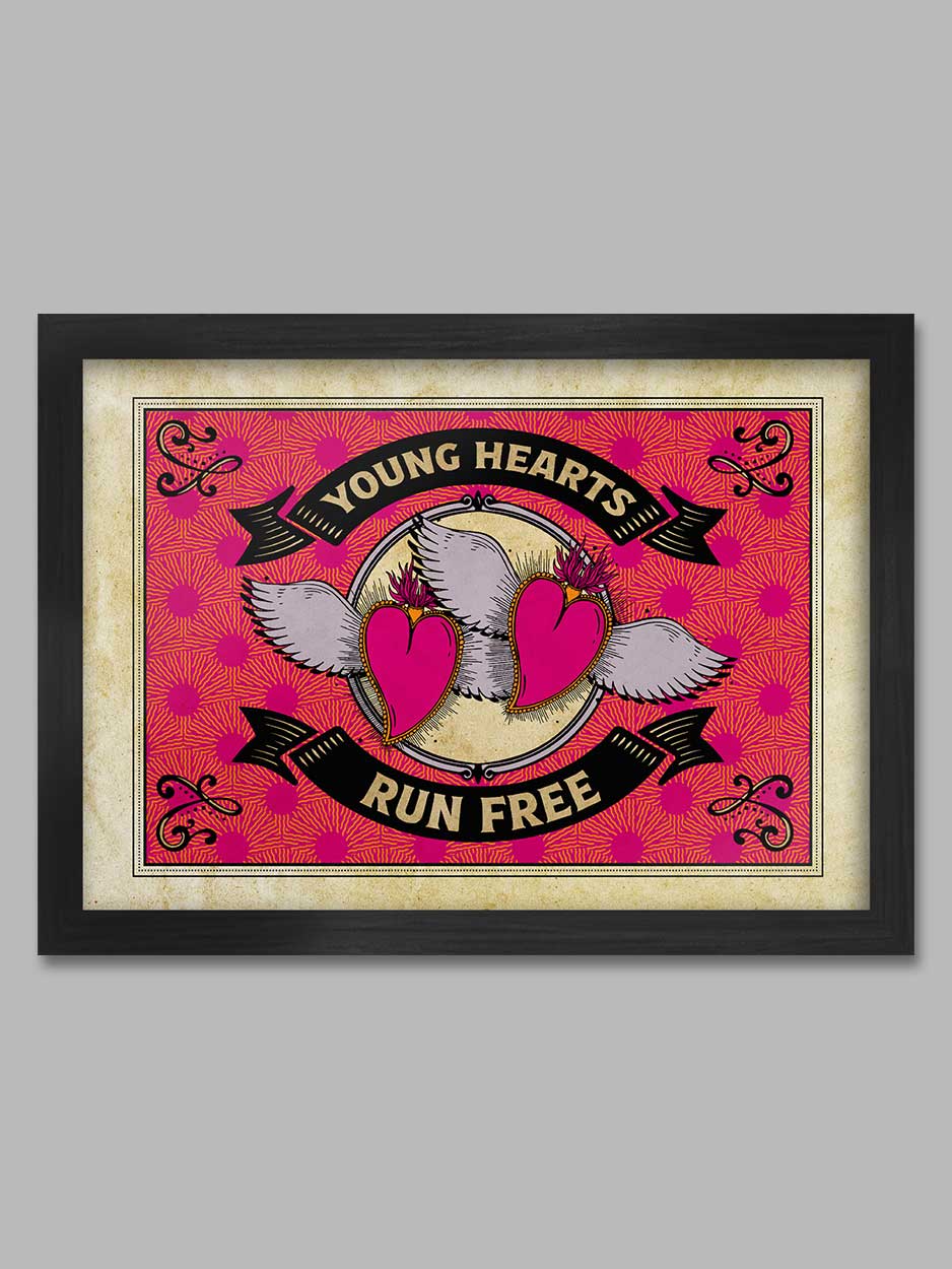 Young Hearts Run Free - Music Poster
