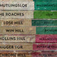 Penguin Book style Peak District poster