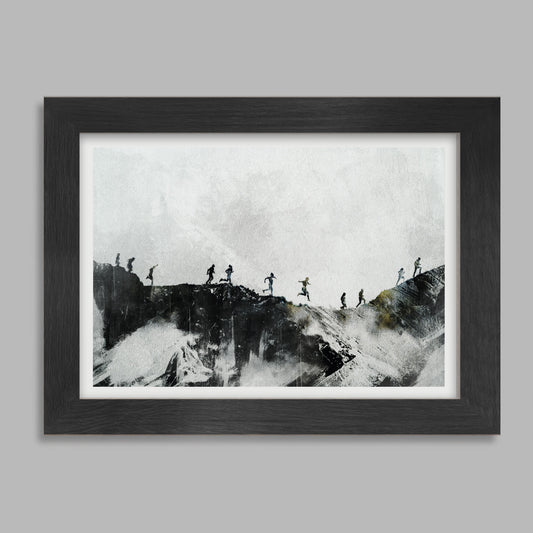 The Fell Runners A4 Poster Print