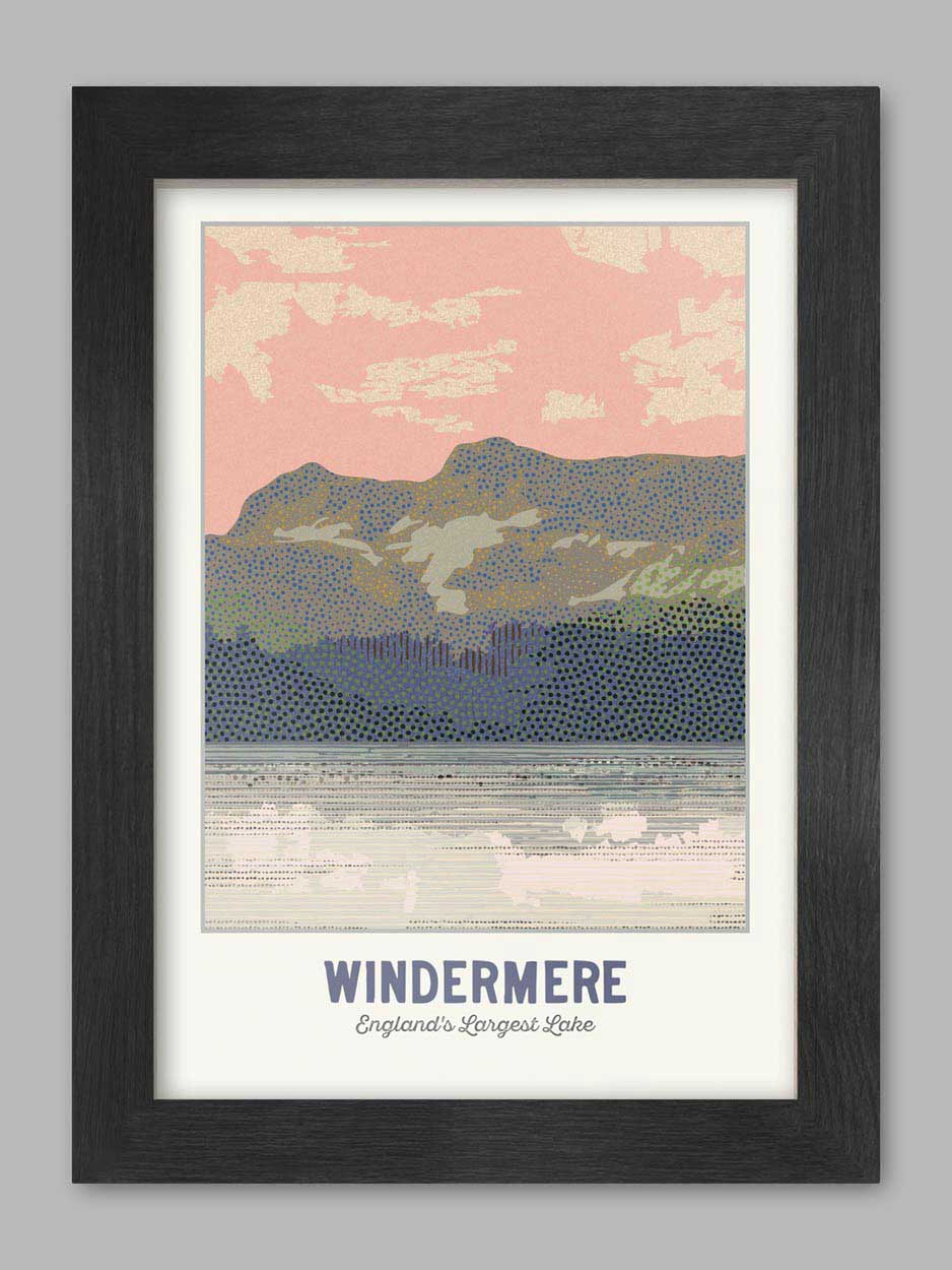windermere poster print