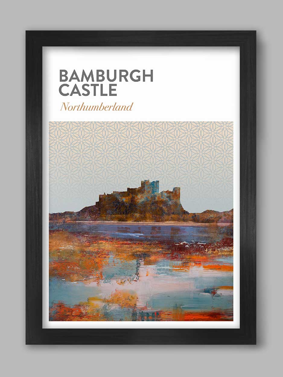 Bamburgh Castle Poster print