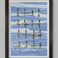 Paddleboarding poster print. Paddle Boarding