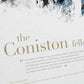 lake district poster, Coniston Fells.