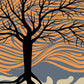 A winter season poster from the Decemberists song - January Hymn.